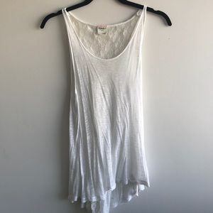 Free People White Tank Top
